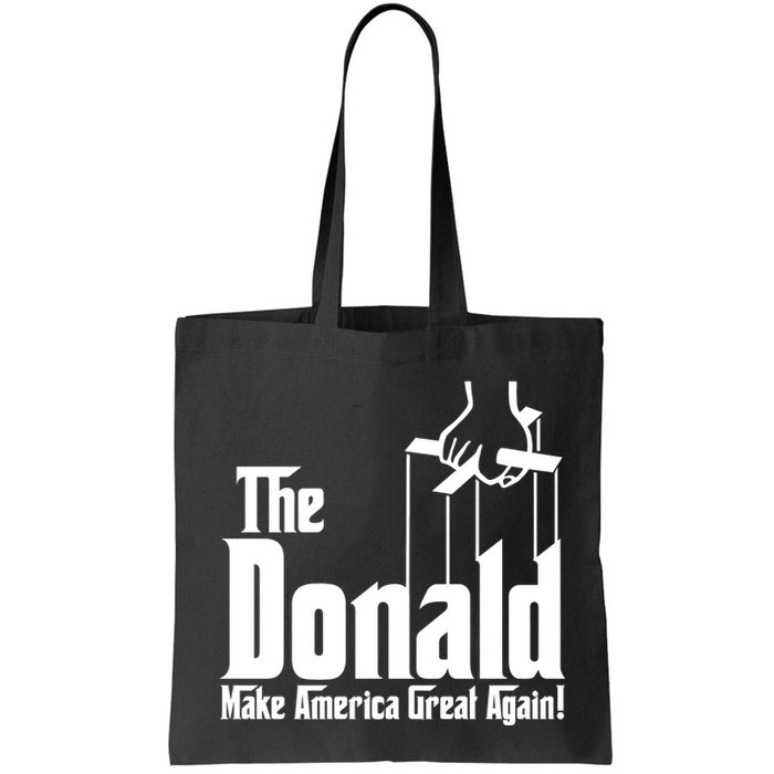 The Donald Make America Great Again! President Trump Spoof Tote Bag