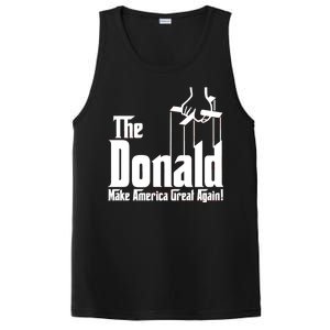 The Donald Make America Great Again! President Trump Spoof PosiCharge Competitor Tank