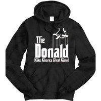 The Donald Make America Great Again! President Trump Spoof Tie Dye Hoodie