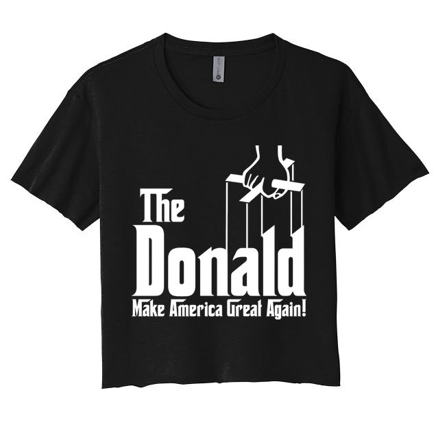 The Donald Make America Great Again! President Trump Spoof Crop Top