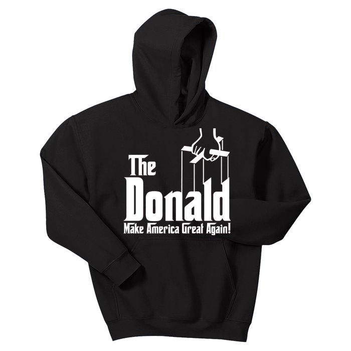 The Donald Make America Great Again! President Trump Spoof Kids Hoodie