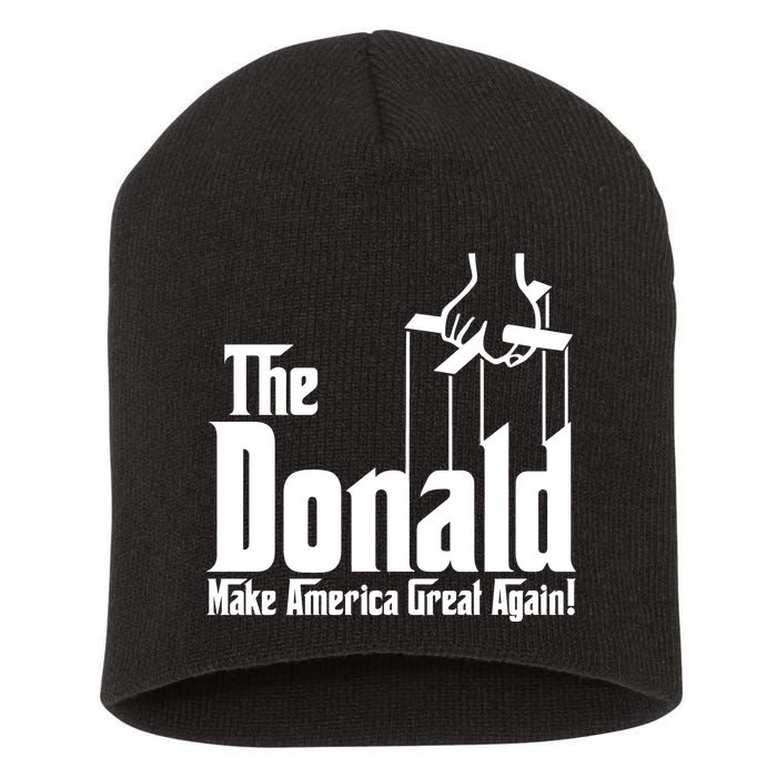 The Donald Make America Great Again! President Trump Spoof Short Acrylic Beanie