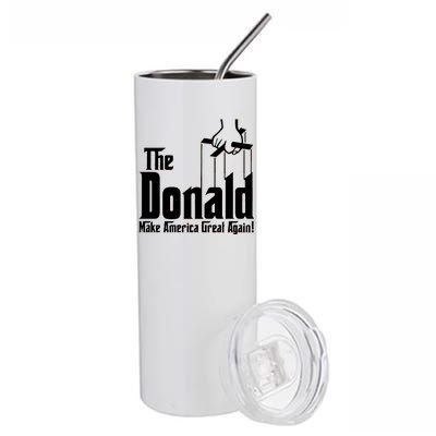 The Donald Make America Great Again! President Trump Spoof Stainless Steel Tumbler