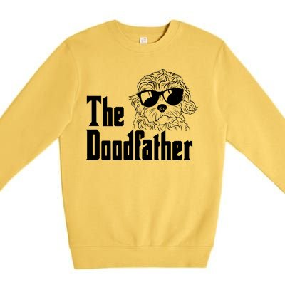 The Doodfather Doodle Dad Premium Crewneck Sweatshirt