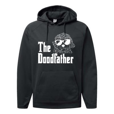 The Doodfather Doodle Dad Performance Fleece Hoodie