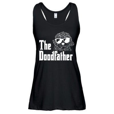 The Doodfather Doodle Dad Ladies Essential Flowy Tank