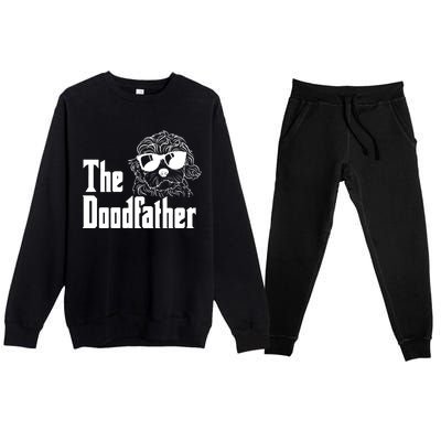 The Doodfather Doodle Dad Premium Crewneck Sweatsuit Set