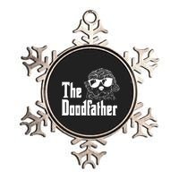 The Doodfather Doodle Dad Metallic Star Ornament