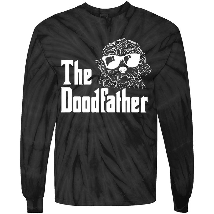 The Doodfather Doodle Dad Tie-Dye Long Sleeve Shirt