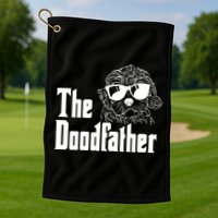 The Doodfather Doodle Dad Golf Towel
