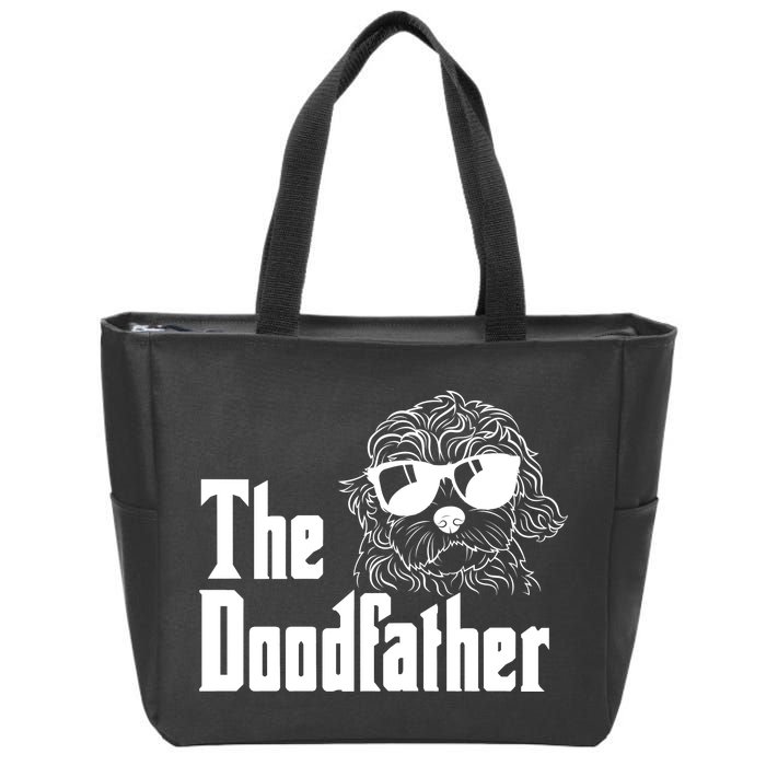 The Doodfather Doodle Dad Zip Tote Bag