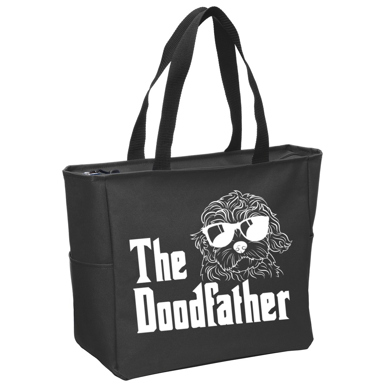 The Doodfather Doodle Dad Zip Tote Bag