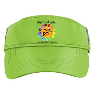 The Dot - Make Your Mark  Adult Drive Performance Visor