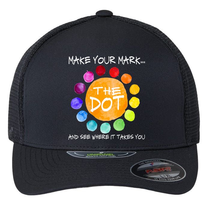 The Dot - Make Your Mark  Flexfit Unipanel Trucker Cap