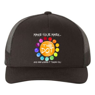 The Dot - Make Your Mark  Yupoong Adult 5-Panel Trucker Hat