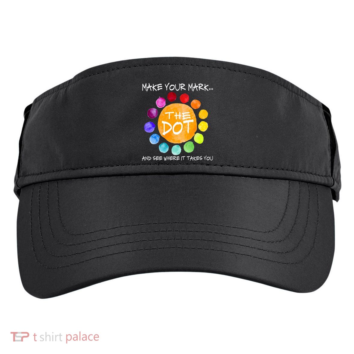 The Dot - Make Your Mark  Adult Drive Performance Visor