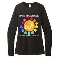 The Dot - Make Your Mark  Womens CVC Long Sleeve Shirt