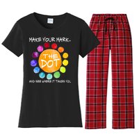 The Dot - Make Your Mark  Women's Flannel Pajama Set