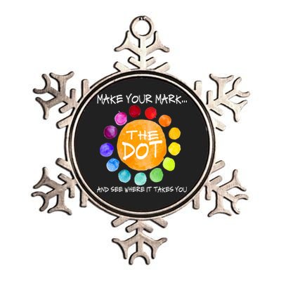 The Dot - Make Your Mark  Metallic Star Ornament