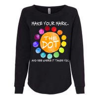 The Dot - Make Your Mark  Womens California Wash Sweatshirt