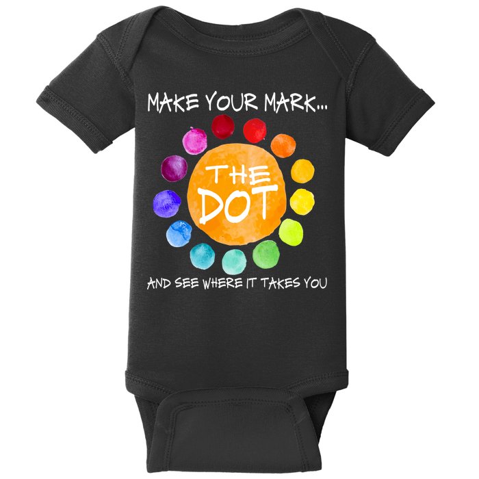 The Dot - Make Your Mark  Baby Bodysuit