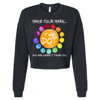 The Dot - Make Your Mark  Cropped Pullover Crew