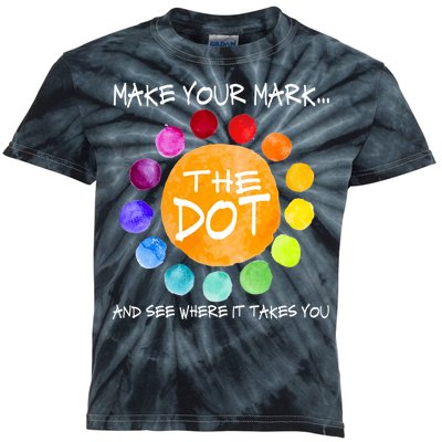 The Dot - Make Your Mark  Kids Tie-Dye T-Shirt