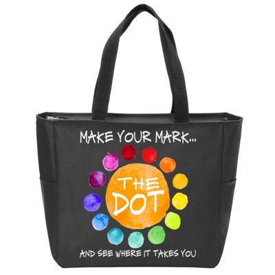 The Dot - Make Your Mark  Zip Tote Bag