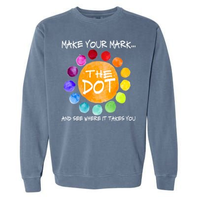 The Dot - Make Your Mark  Garment-Dyed Sweatshirt