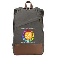 The Dot - Make Your Mark  Cotton Canvas Backpack