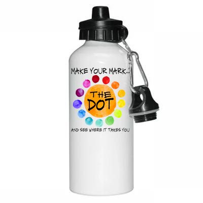 The Dot - Make Your Mark  Aluminum Water Bottle