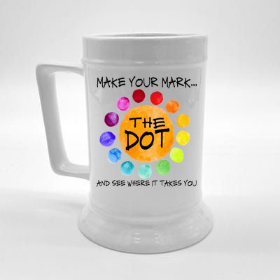 The Dot - Make Your Mark  Beer Stein