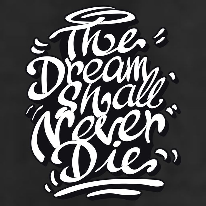 The Dream Shall Never Die 11oz C Handle Ceramic Mug