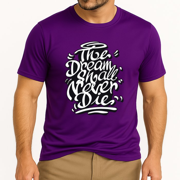 The Dream Shall Never Die Cooling Performance Crew T-Shirt