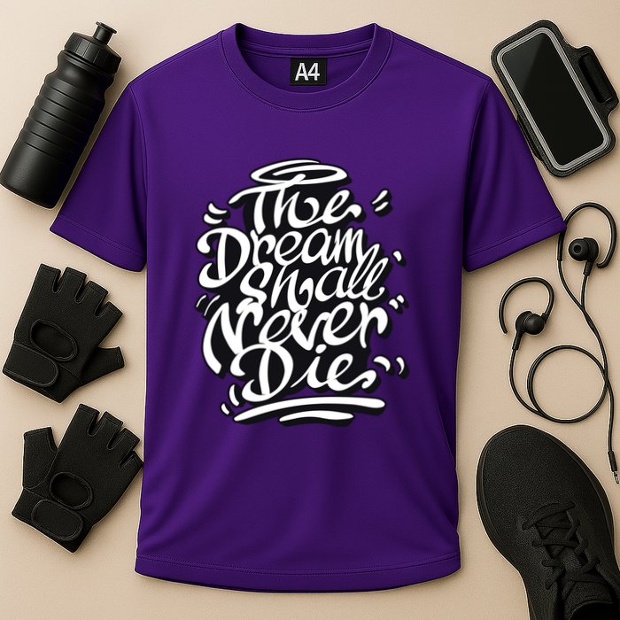 The Dream Shall Never Die Cooling Performance Crew T-Shirt