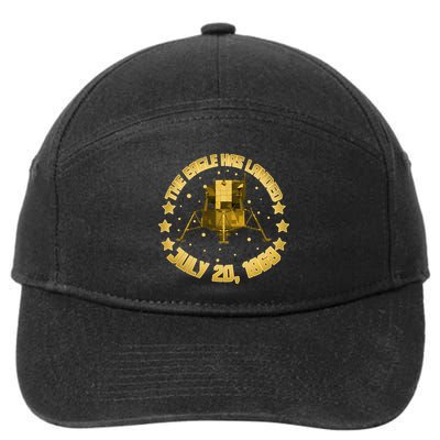 The Eagle Has Landed July 20 1969 7-Panel Snapback Hat