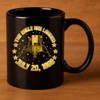 The Eagle Has Landed July 20 1969 11oz C Handle Ceramic Mug