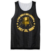 The Eagle Has Landed July 20 1969 Mesh Reversible Basketball Jersey Tank