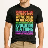 The Earth Isn't Flat Stand Up For Science Performance Shirt