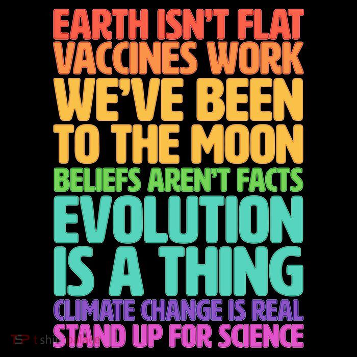 The Earth Isn't Flat Stand Up For Science Impact Tech Backpack