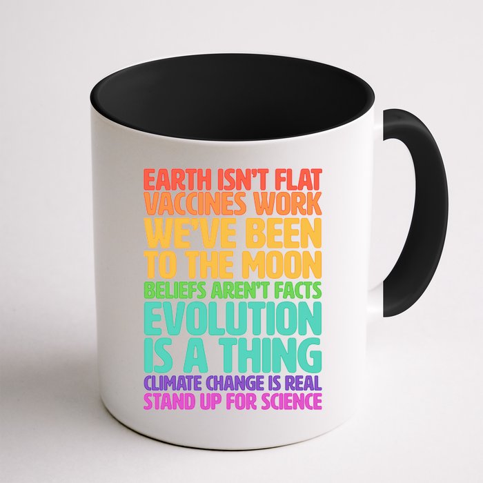 The Earth Isn't Flat Stand Up For Science Mug