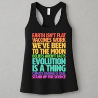 The Earth Isn't Flat Stand Up For Science Womens Tank Top