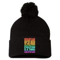 The Earth Isn't Flat Stand Up For Science Pom Pom 12in Knit Beanie