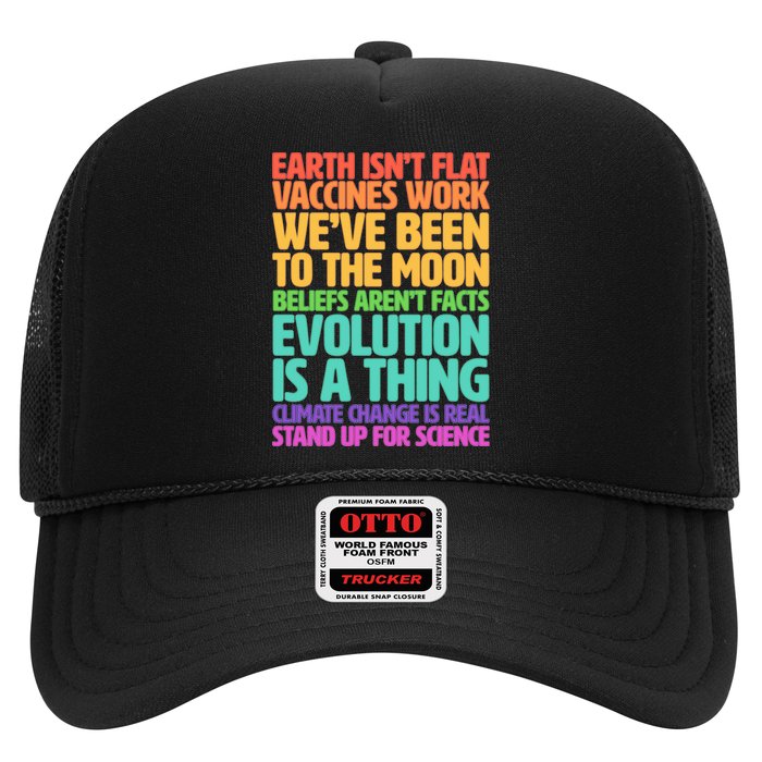 The Earth Isn't Flat Stand Up For Science Hat