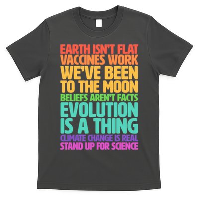 The Earth Isn't Flat Stand Up For Science T-Shirt