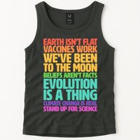 The Earth Isn't Flat Stand Up For Science Tank Top