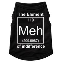 The Element Meh Of Indifference Doggie Tank