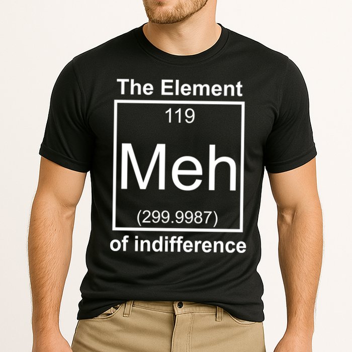 The Element Meh Of Indifference Performance Shirt