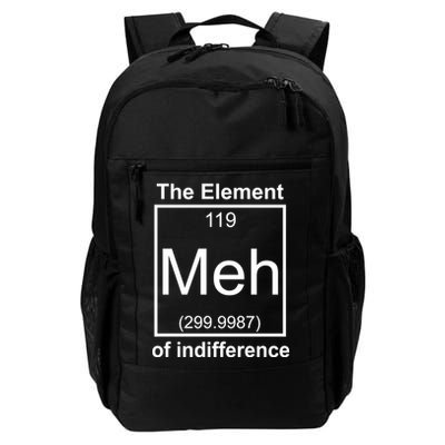 The Element Meh Of Indifference Daily Commute Backpack