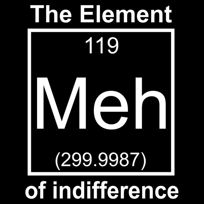 The Element Meh Of Indifference 7-Panel Snapback Hat